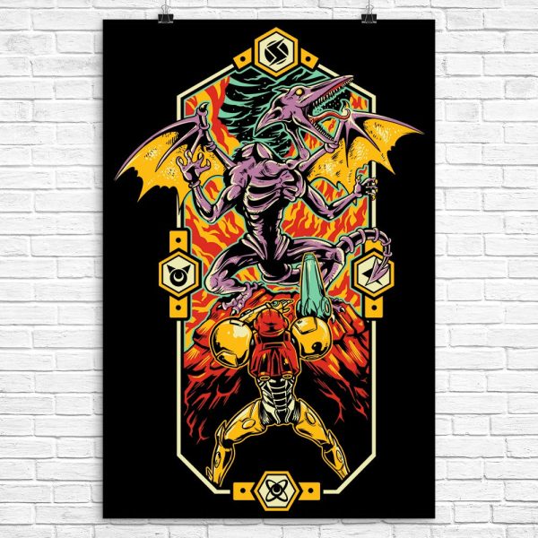 Epic Super Metroid - Poster Online Sale