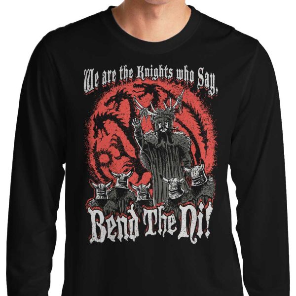Bend the Ni - Long Sleeve T-Shirt For Discount
