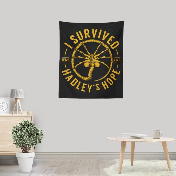 I Survived Hadley s Hope - Wall Tapestry Sale - Image 2