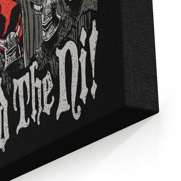 Bend the Ni (Alt) - Canvas Print Online Sale - Image 4
