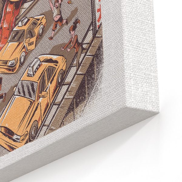 Burgerzilla - Canvas Print Online Sale - Image 4