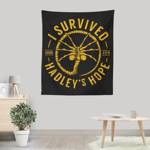 I Survived Hadley s Hope - Wall Tapestry Sale - Image 4