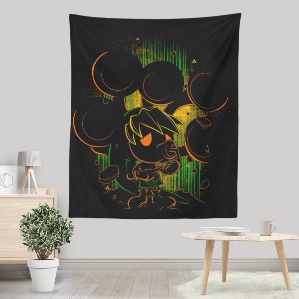 Shadow of the Deku - Wall Tapestry Online