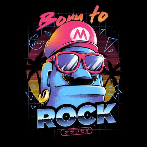 Born to Rock - Canvas Print Fashion - Image 3