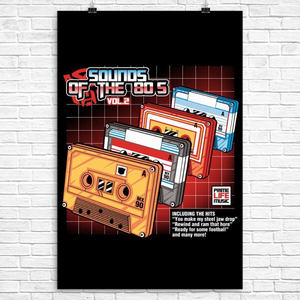 Sound of the 80 s Vol. 2 - Poster Online Sale
