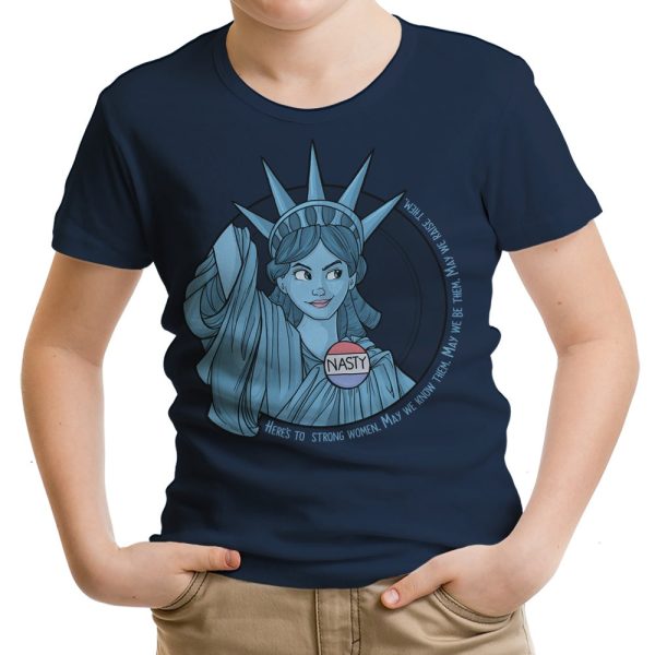 Nasty Lady Liberty - Youth Apparel For Cheap - Image 3