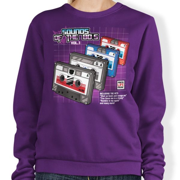 Sound of the 80 s Vol. 1 - Sweatshirt For Sale - Image 4