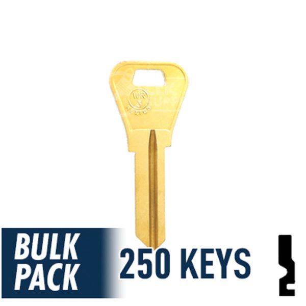 WR3 1054WB Weiser Key 250 Bulk Pack Cheap - Image 2