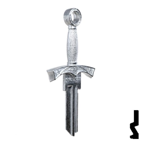 Uncut Key Blank | Forged , SWORD , Schlage | SC1 Online Hot Sale - Image 5